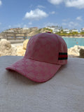 Luxe Roze Designer Pet met Monogram Print